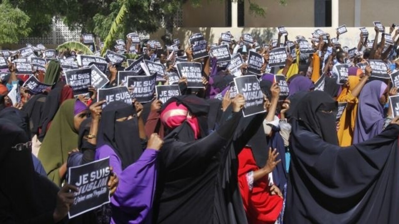 Somalsko protest moslimovia (SITA AP)